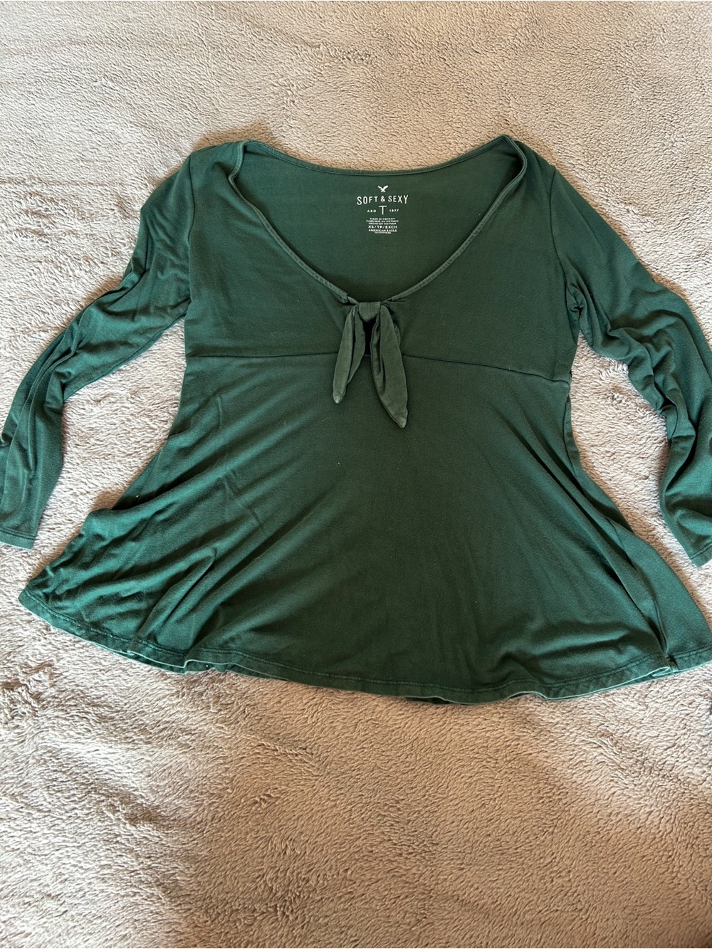 American Eagle Soft and Sexy Babydoll Top